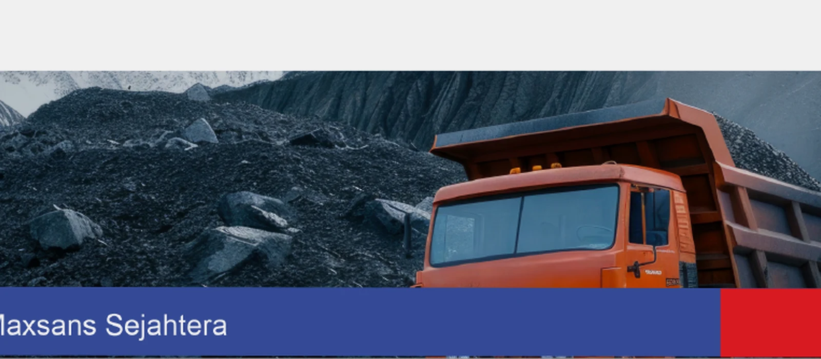Solusi Dump Body Pertambangan